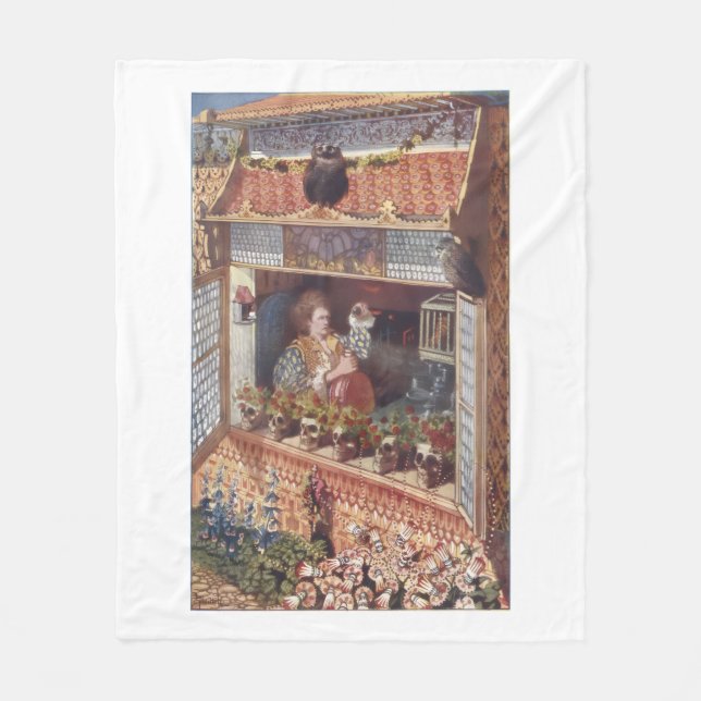 The Great Enchanter Fleecedecke (Vorderseite)