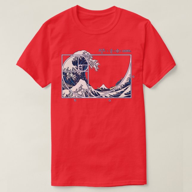 The Great Fibonacci T-Shirt (Design vorne)