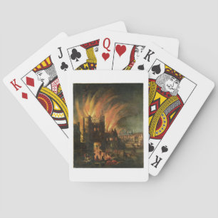 The Great Fire of London (September 1666) with Lud Spielkarten