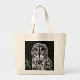 The Great Gray Owl jtcn Jumbo Stoffbeutel