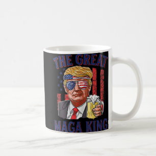 The Great Maga King Fun Trump Biere US Flag Ultra Kaffeetasse