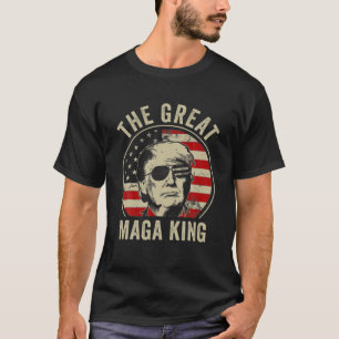 The Great Maga King Funny Trump Ultra Maga King T-Shirt