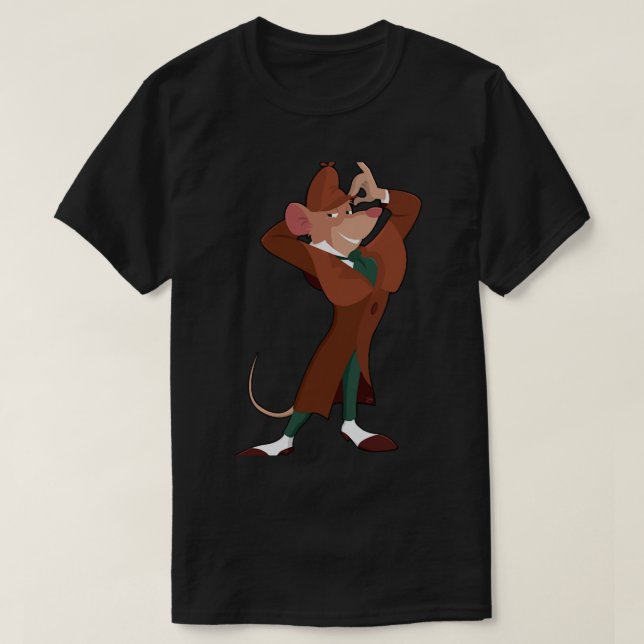 The Great Mouse Detective Basil  .png T-Shirt (Design vorne)
