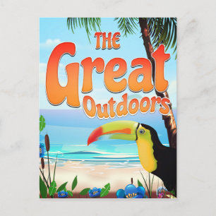 The Great Outdoors Tukan Postkarte