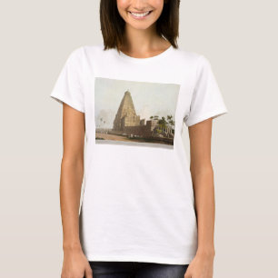 The Great Pagoda, Tanjore, Platte XXIV aus "Orient T-Shirt
