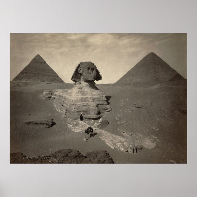 The Great Sphinx of Gizeh, Ägypten - Poster (Vorne)