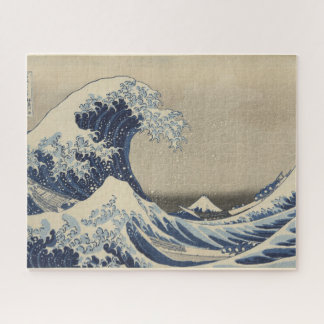 The Great Wave, 1830/33 von Hokusai Jigsaw Puzzle