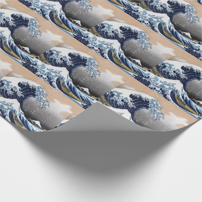 The Great Wave off Kanagawa Geschenkpapier (Ecke)