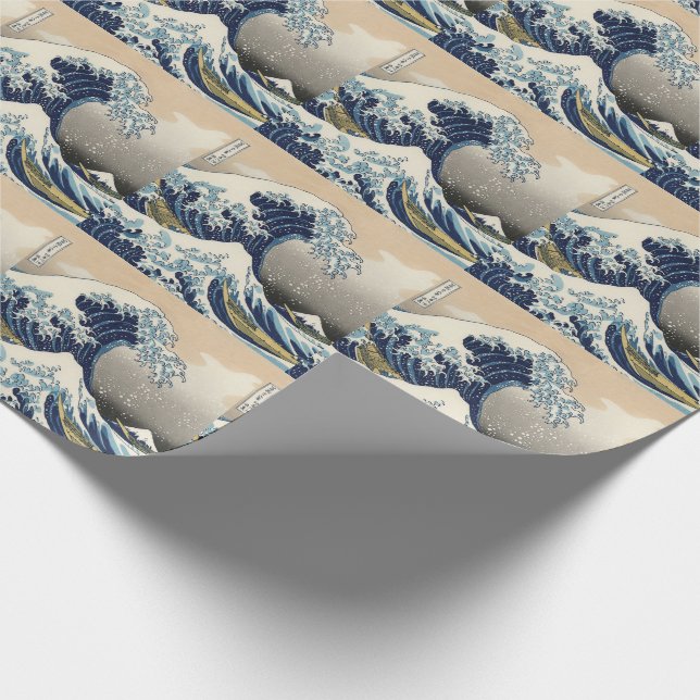 The Great Wave off Kanagawa Geschenkpapier (Ecke)