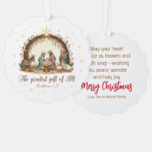 The Greatest Gift of All” Nativity 