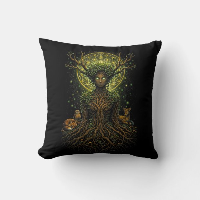 The Green Mother Kissen (Vorderseite)