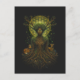 The Green Mother Postkarte