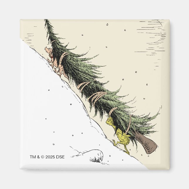The Grinch & Max Return the Christmas Tree Magnet (Vorne)