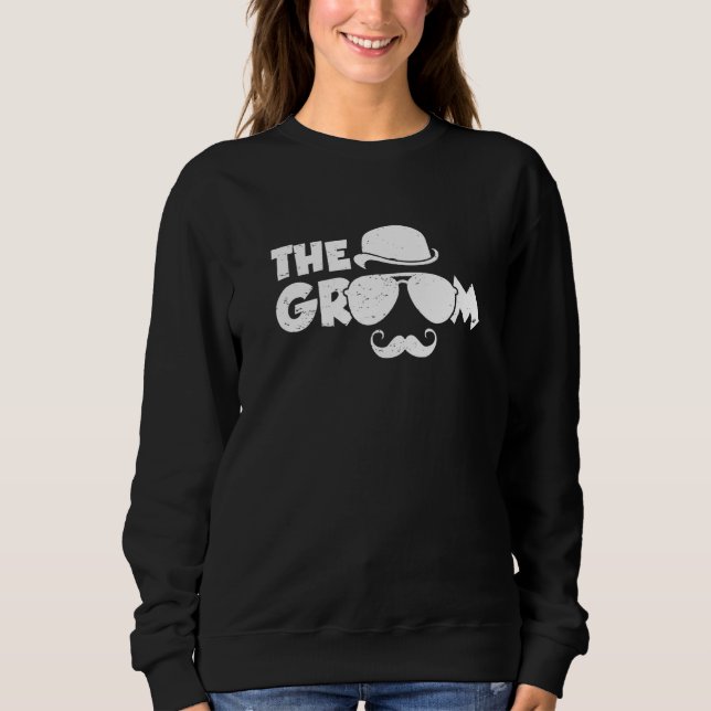 The Groom Bachelor Party  Groom Friends Groomsman  Sweatshirt (Vorderseite)