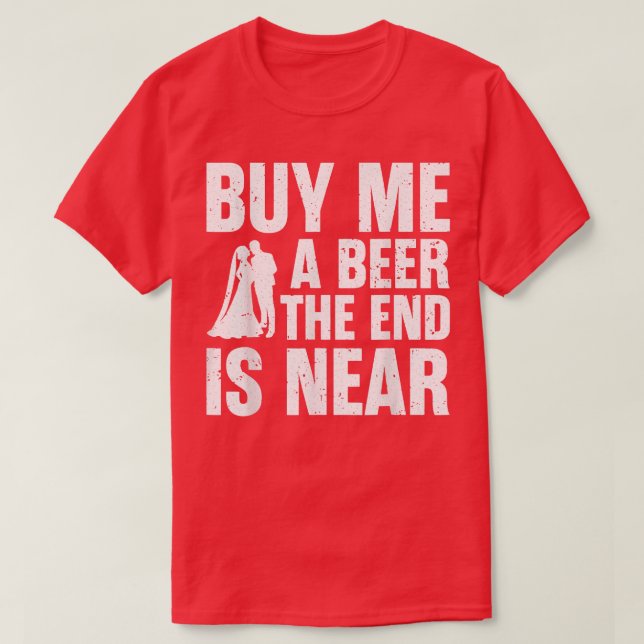 The Groom Bachelor Supplies Party Wedding Groom Br T-Shirt (Design vorne)