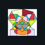 The Guardian - Etude No. 5: Symmetry of Protection Leinwanddruck<br><div class="desc">Discover the grounding presence of 'The Guardian - Etude No. 5'. This compelling work of sacred geometry utilizes perfect symmetry and a vibrant, diverse color palette to evoke a sense of watchful protection and inner balance. Its totem-like structure and harmonious intersection of circles and polygons make it a spiritual sentinel...</div>