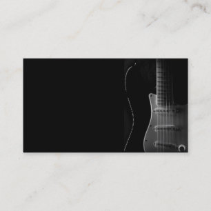 "THE GUITAR" GESCHÄFTSKARTE VISITENKARTE