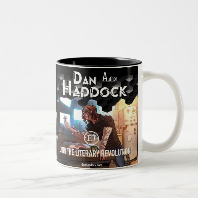 The Hacker's Monarchy: Special Edition Coffee Tass Zweifarbige Tasse (Rechts)