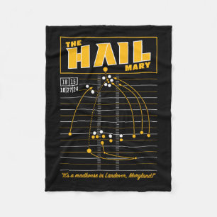 The Hail Mary - Washington Fleecedecke