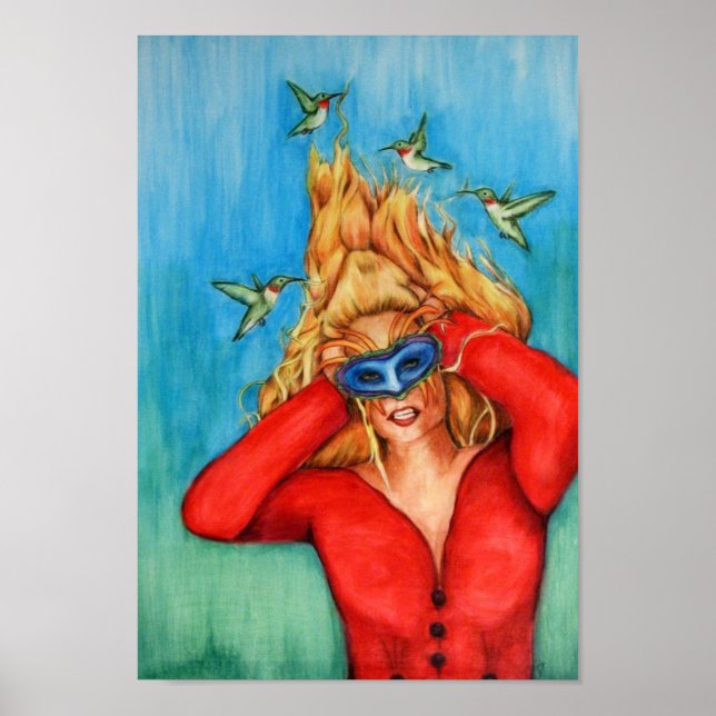 The Hairdressers Fine Art Print Poster (Vorne)