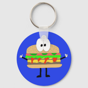 The Hamburger Man doing the Fonzie. Schlüsselanhänger