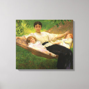 The Hammock (von Joseph DeCamp) Leinwanddruck