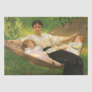 The Hammock (von Joseph DeCamp) Seidenpapier