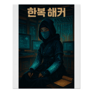The Hanbok Hacker - Koreanische Spionin Poster