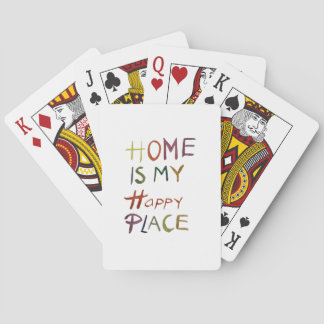The Happy Introvert “Home Is My Happy Place” Spielkarten