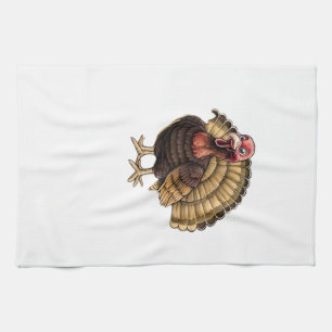 The Harvest Guardian Turkey Classic T-Shirt.png Geschirrtuch