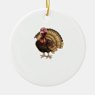 The Harvest Guardian Turkey Classic T-Shirt.png Keramik Ornament