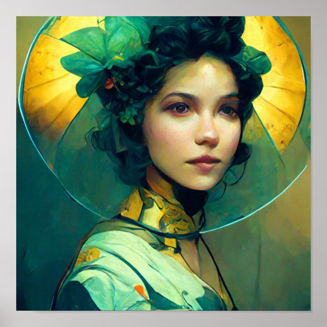 The Headdress Fantasy Sci-Fi Poster (Vorne)