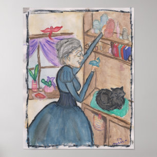 The Healer and Her Cat Poster