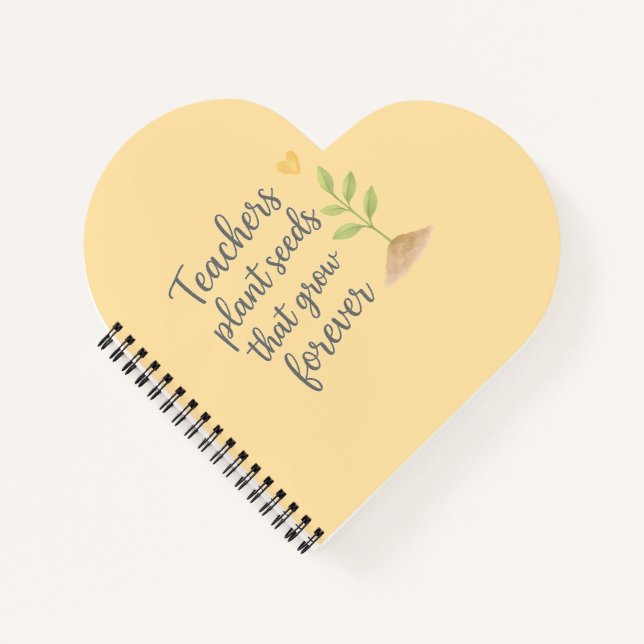 The heart of teaching  notizbuch (Vorderseite)