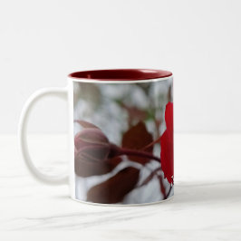 The Heart of Winter Mug Zweifarbige Tasse