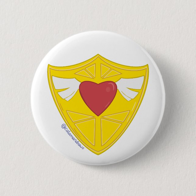 The Heart Shield Button (Vorderseite)