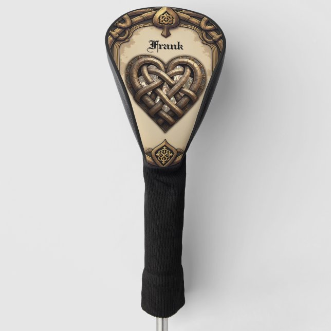 The heartbeat of the ancient gods:  golf headcover (Vorderseite)