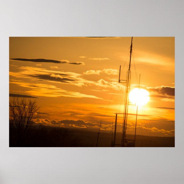 The Heavens Above  36 x 24  Archival Heavyweight Poster (Vorne)
