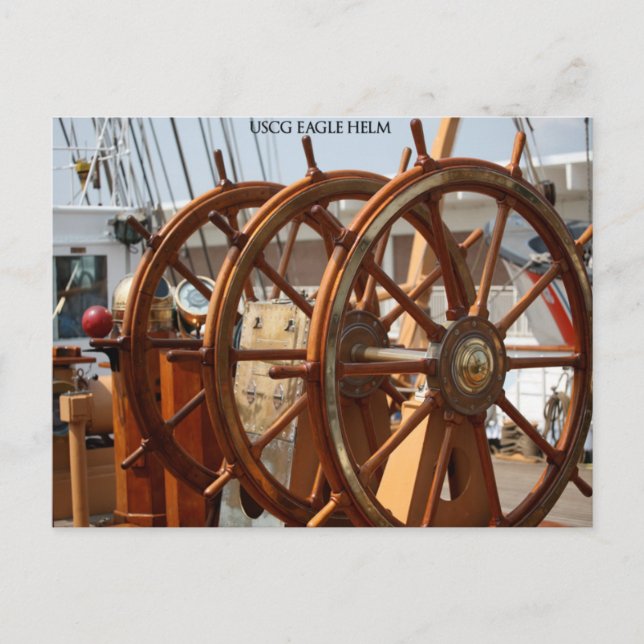 The Helm, USCG Cutter Postkarte (Vorderseite)