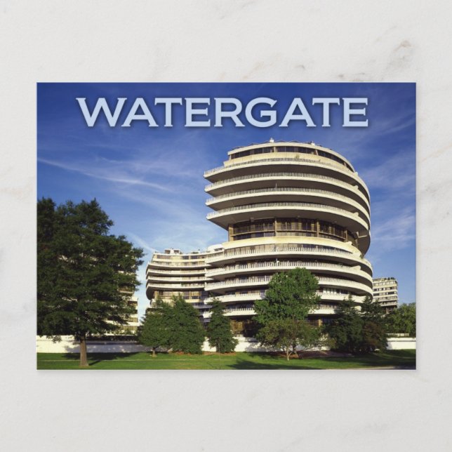 The Historic Watergate Hotel, Washington, D.C. Postkarte (Vorderseite)