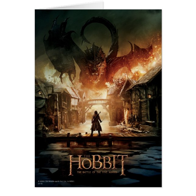 The Hobbit - Laketown Movie Poster (Vorne)