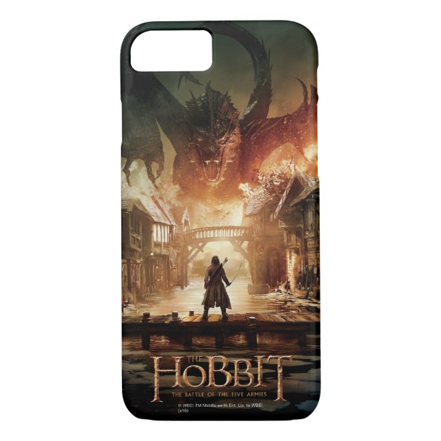 The Hobbit - Laketown Movie Poster Case-Mate iPhone Hülle (Rückseite)