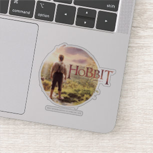 The Hobbit Logo with BILBO BAGGINS™ Back Aufkleber