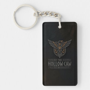 The Hollow Caw: Raven Rider Sigil - Premium Acryl Schlüsselanhänger