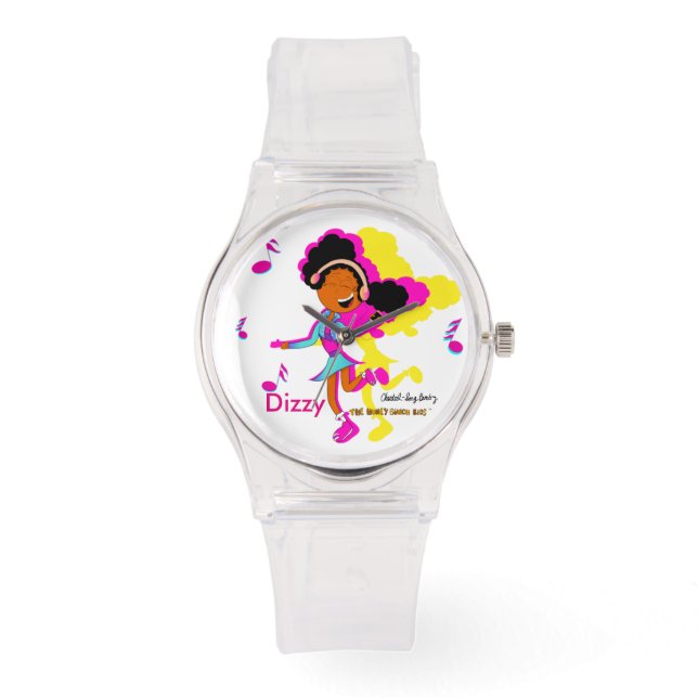 "The Honey Bunch Kids" Dizzy Dancing Watch Armbanduhr (Vorderseite)