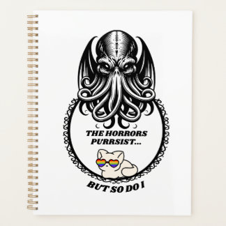 The Horrors PURRsist Spiral Foto Notebook Planer