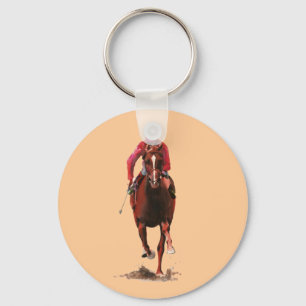 The Horse and Jockey Schlüsselanhänger