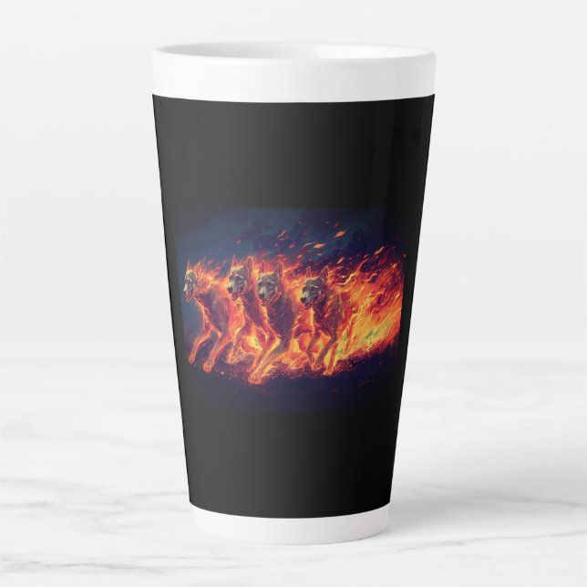 The Hounds Of Hell Are On The Move Milchtasse (Vorderseite)