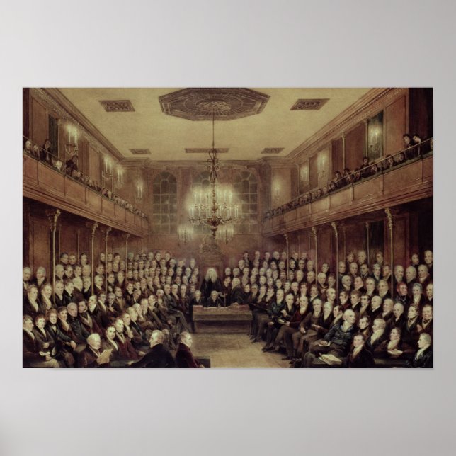 The House of Commons in Session Poster (Vorne)