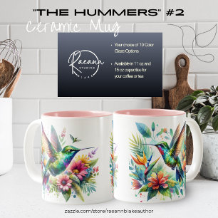 "The Hummers" #2 Keramikbecher Zweifarbige Tasse